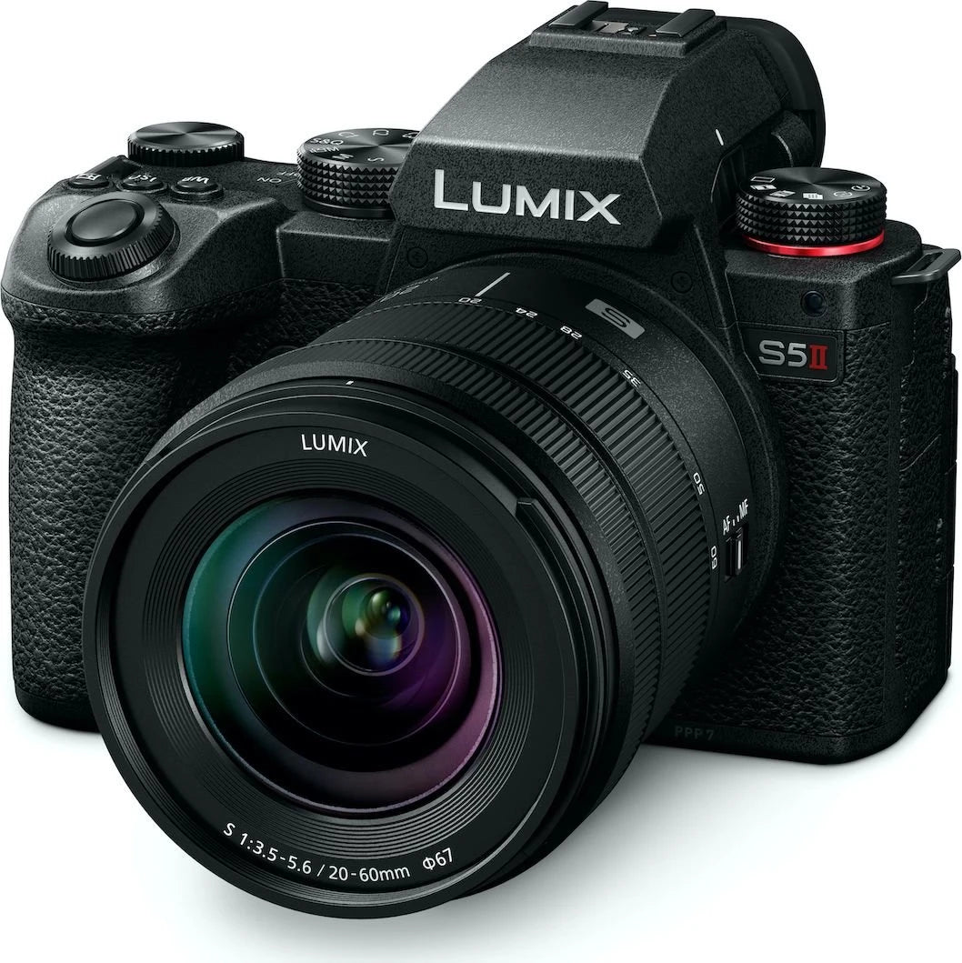 Panasonic Lumix DC-S5 II mit Objektiv – 24,2 MP Vollformatkamera mit 6K Video & KI-Autofokus