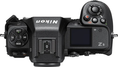 Nikon Z8 Gehäuse – 45,7 MP Vollformat Systemkamera mit 8K Video & KI-Autofokus